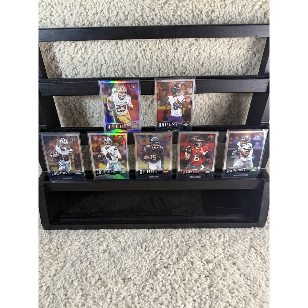 2025 Topps Crome Football Cards of 25. Rookies and Stars. Inserts Included. - Picture 3 of 6